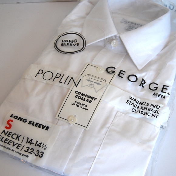 Shirts | New Mens George Dress Shirt 